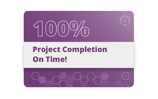 100% Project Completion