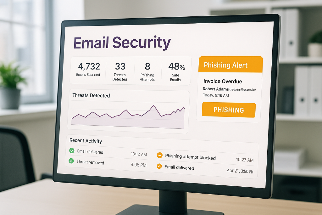 Email Security Dashboard