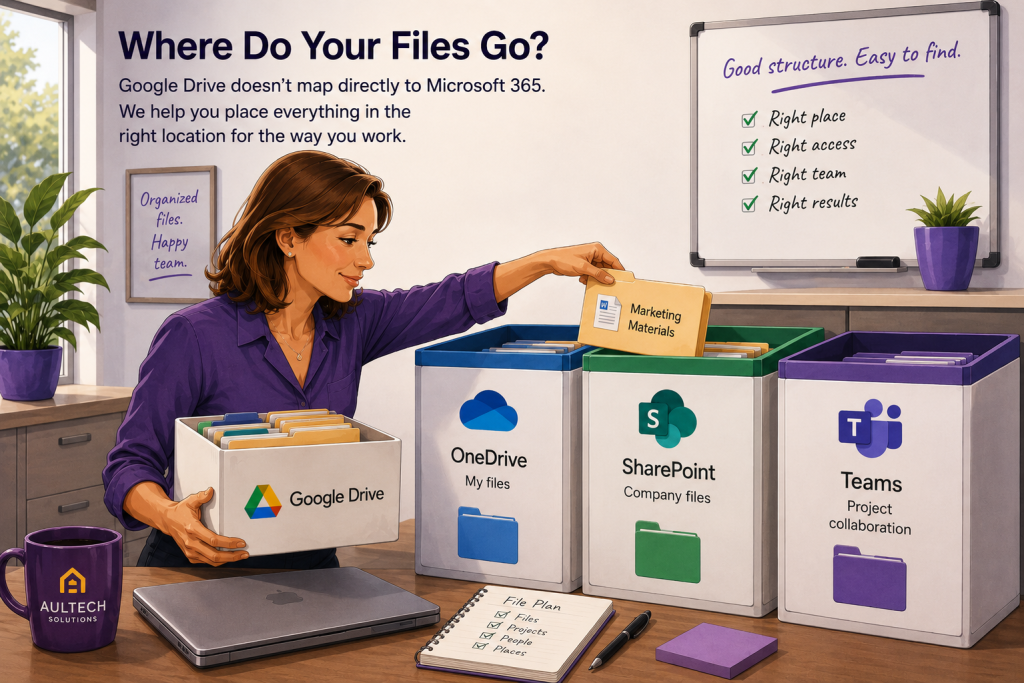 Where do your files go?